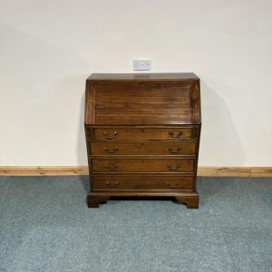 Large, Mindi Wood, 4 Locking Drawer Bureau. (BX118)