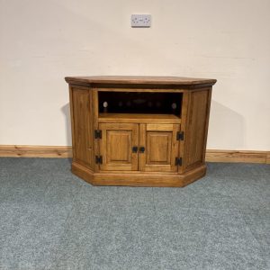 Large, Ash, Corner TV Unit. (TV261)